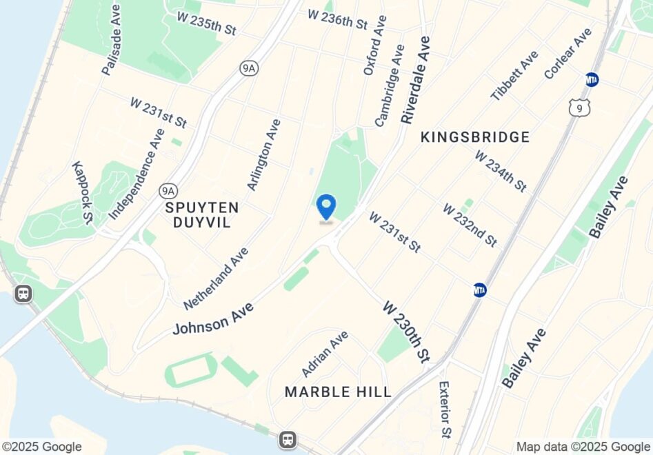 map 3015 Riverdale Avenue #3J 