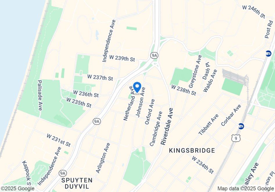 map 3601 Johnson Avenue #1B 